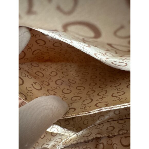 Guess Mini Backpack Yellow Faux Leather - Picture 9 of 16